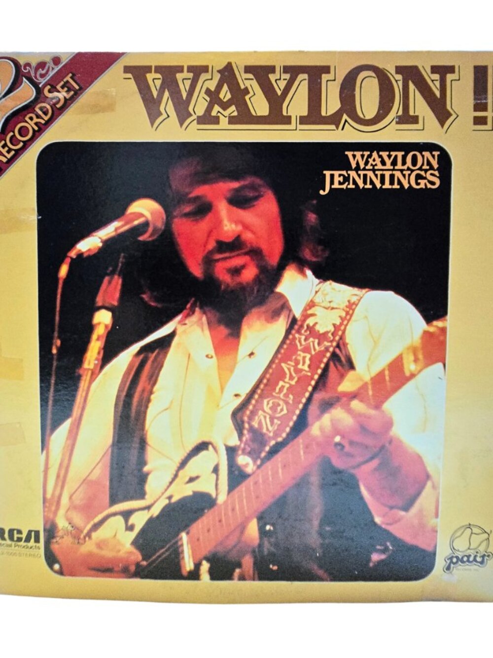 Waylon Jennings Waylon! 1982 Vinyl 2x LP Record Album
